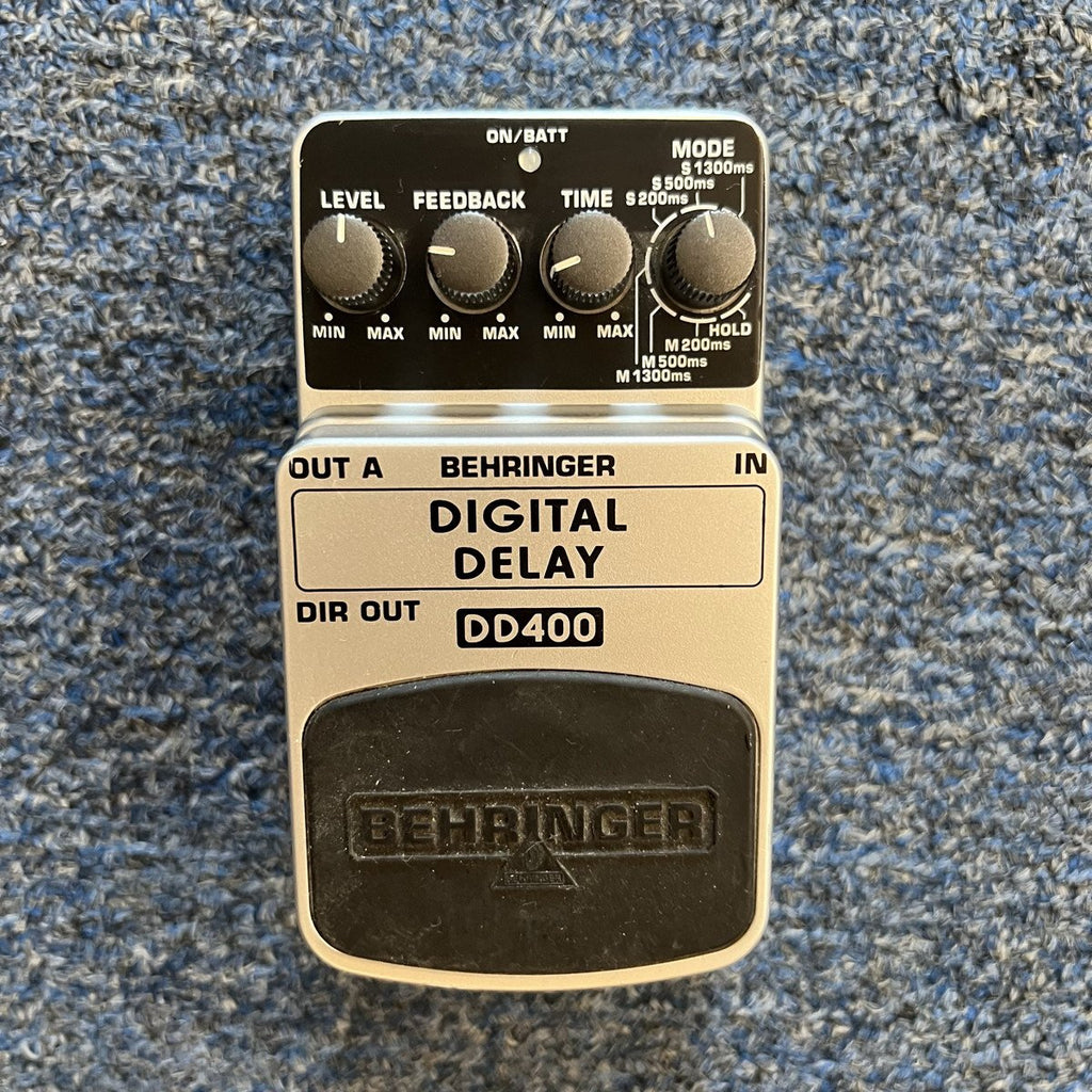 Behringer DD400 Digital Delay Effects Pedal used