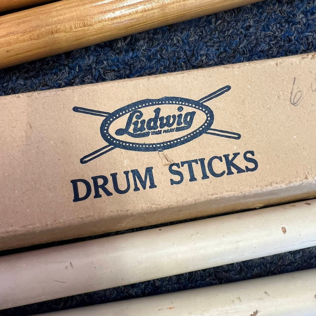 Vintage WFL Ludwig Drum Sticks 5 Pair, Very Good