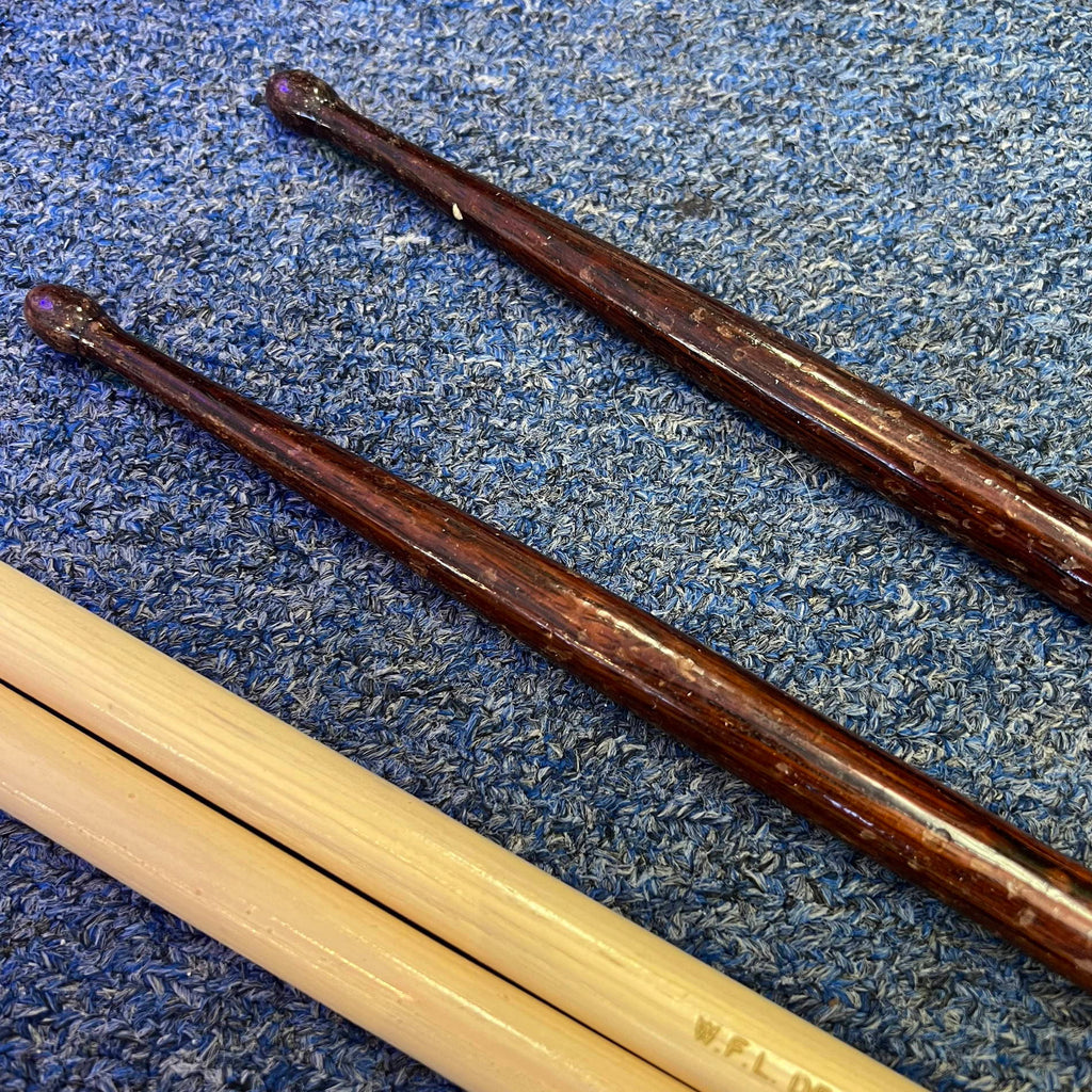 Vintage WFL Ludwig Drum Sticks 5 Pair, Very Good
