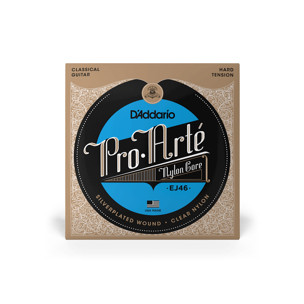 D'Addario Pro EJ46 Arte Nylon Strings Hard Tension