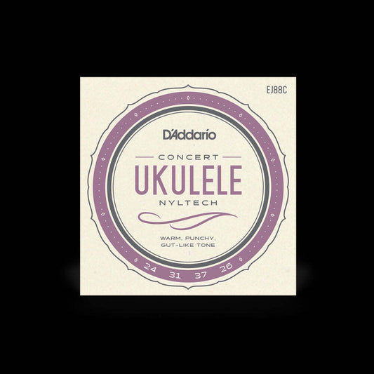 D'Addario EJ88C Concert Ukulele Nylgut Stings Set