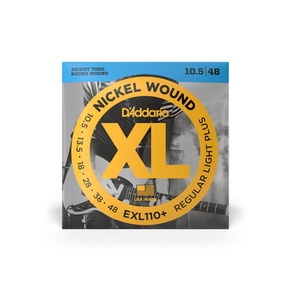 D'Addario EXL110+ Electric Guitar Strings 10.5-48