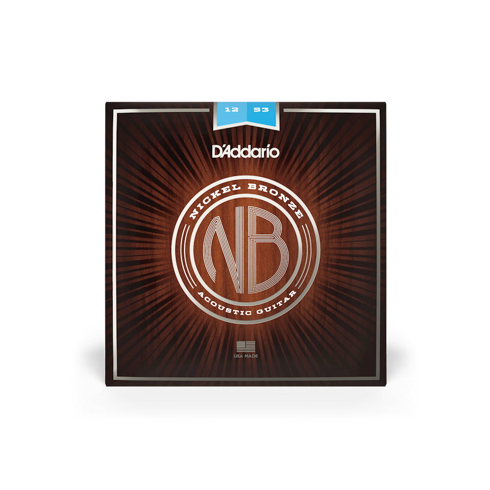 D'Addario Nickel Bronze 12-53