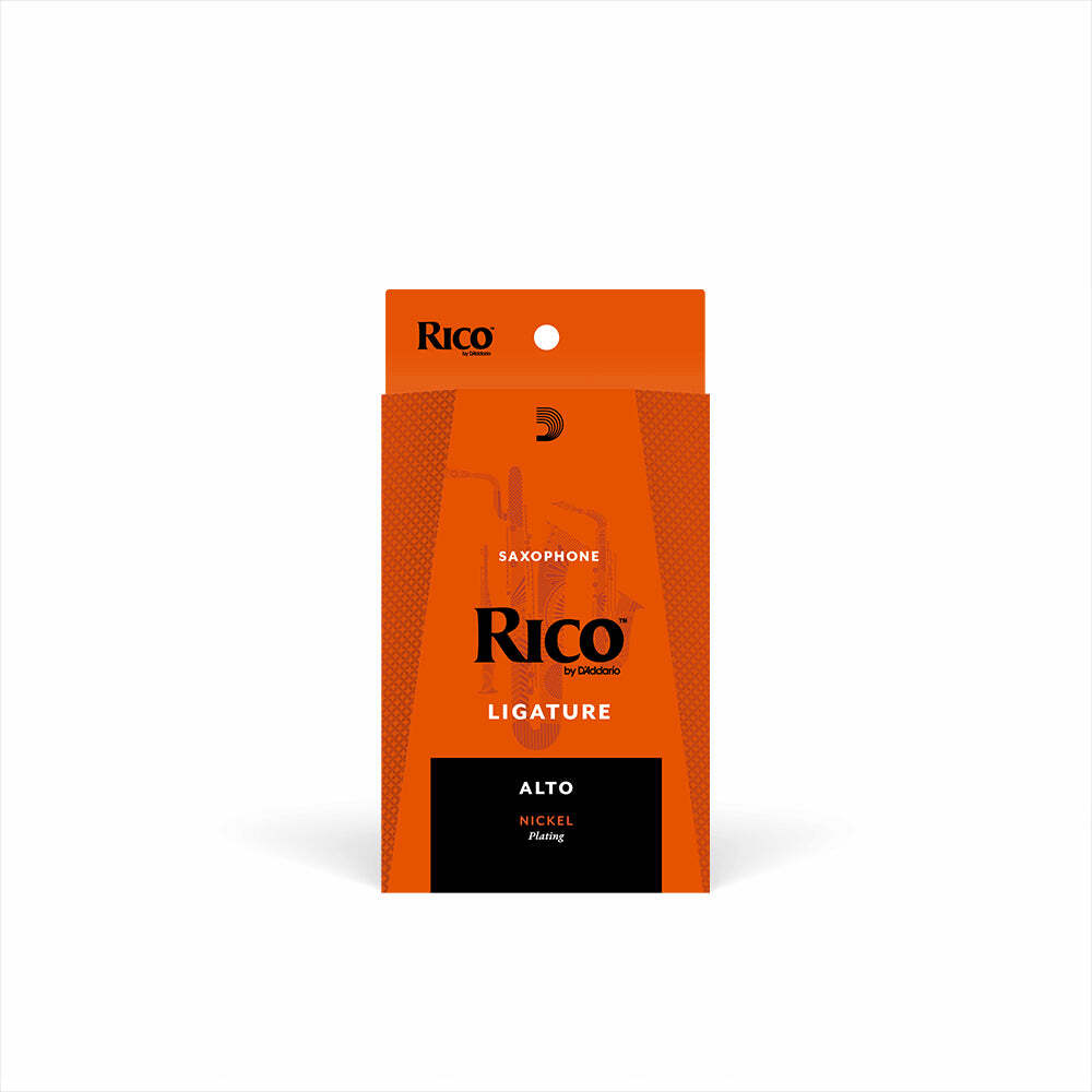 Rico Nickel Ligature Alto Sax