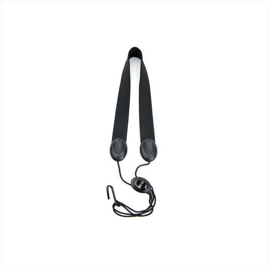 Rico Saxophone Strap Tenor/Baritone Metal Hook, Black