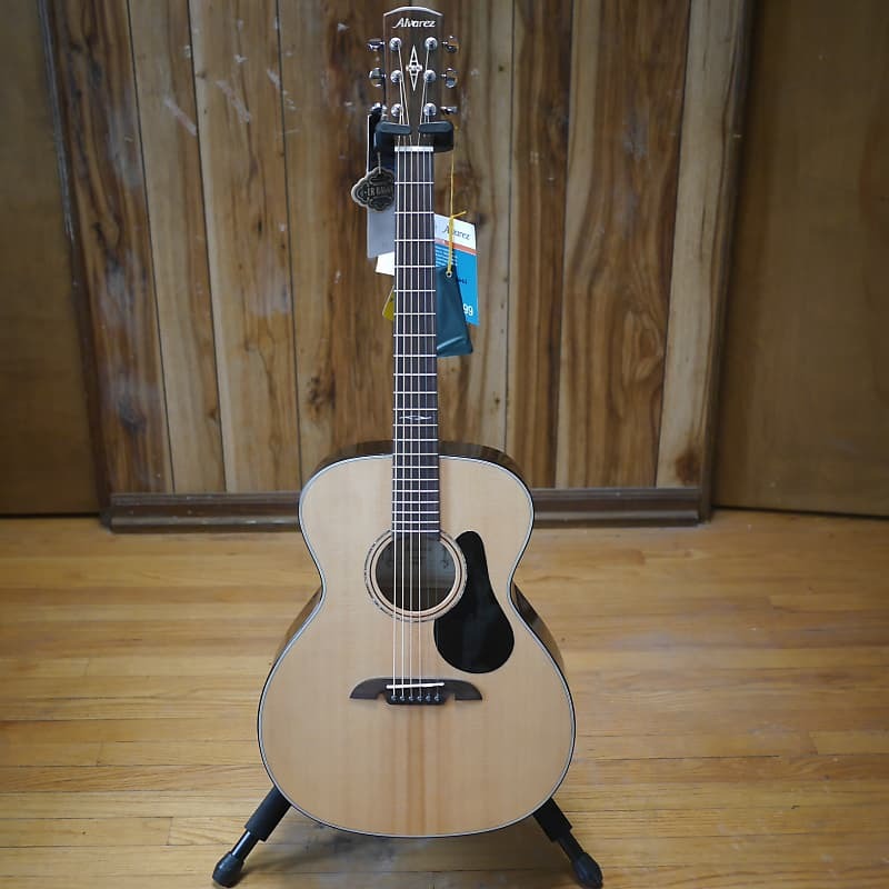 Alvarez AG80EFM Grand Auditorium Acoustic Electric Guitar Natural