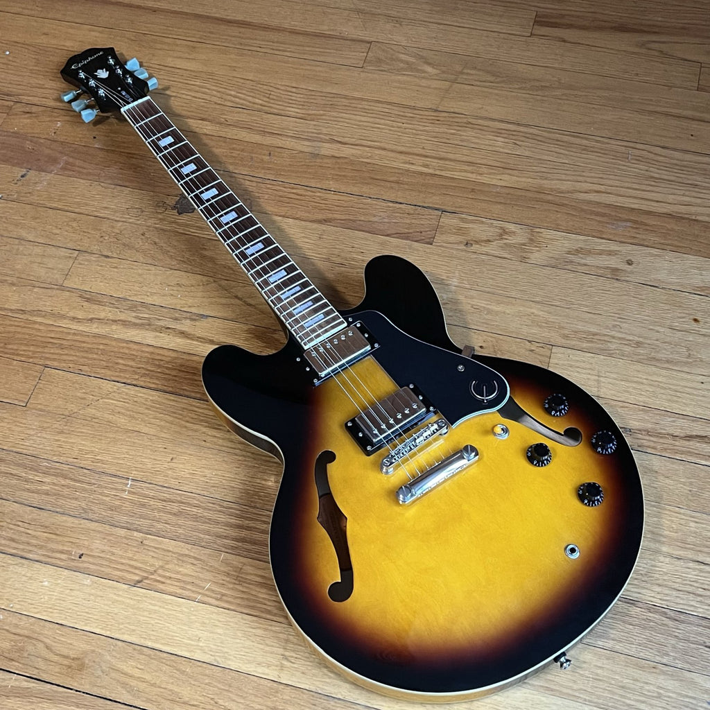 Epiphone ES-335 PRO VS Semi Hollow Body Electric Guitar Sunburst 2018