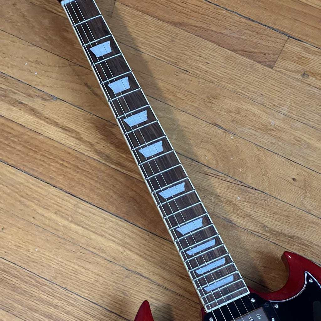 Epiphone SG Standard 61 Maestro Vibrola Electric Guitar in Vintage Cherry