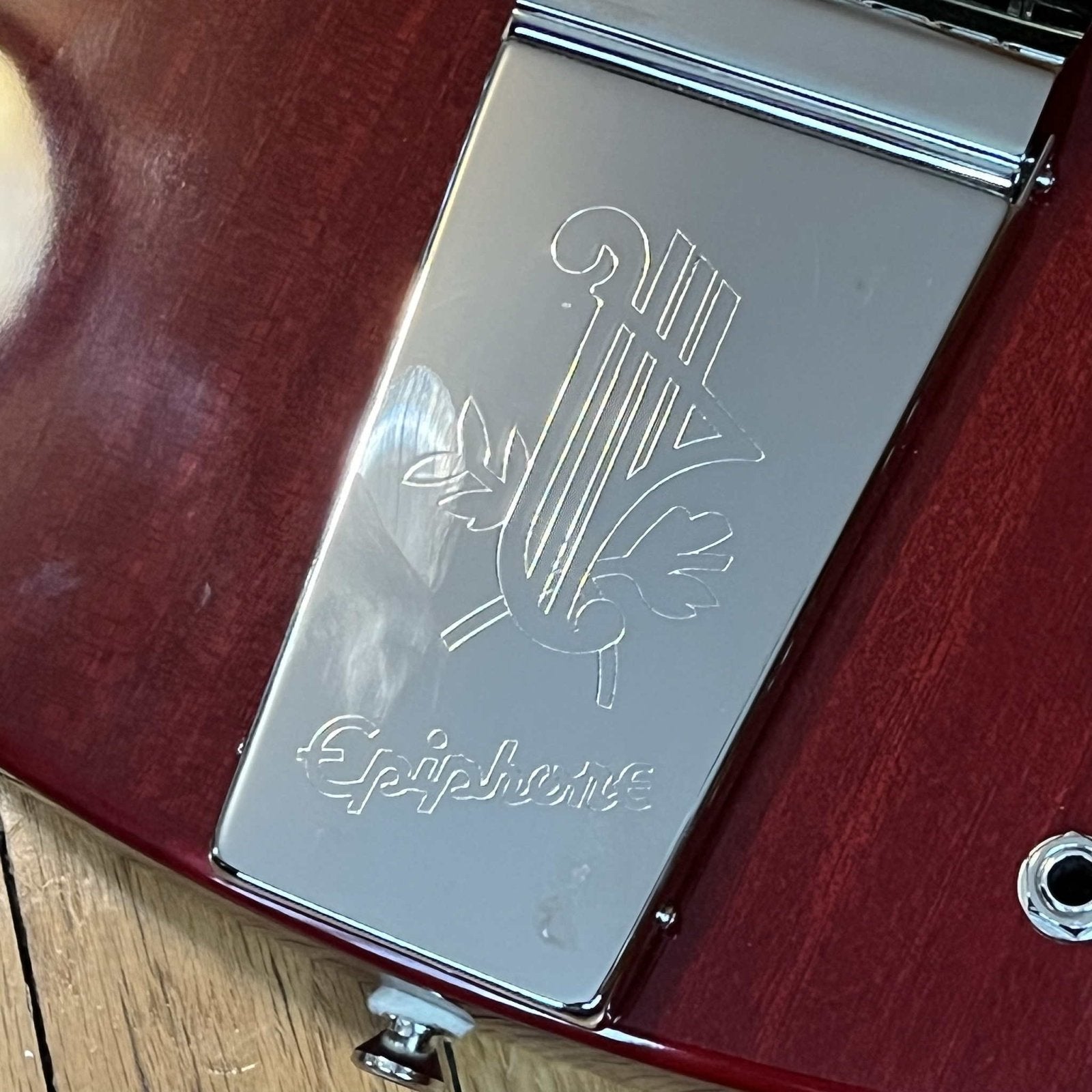 Epiphone SG Standard 61 Maestro Vibrola Electric Guitar in Vintage Cherry