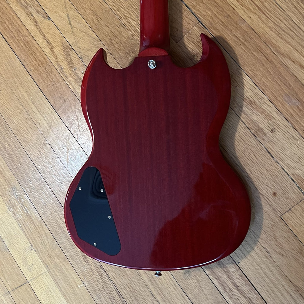 Epiphone SG Standard 61 Maestro Vibrola Electric Guitar in Vintage Cherry