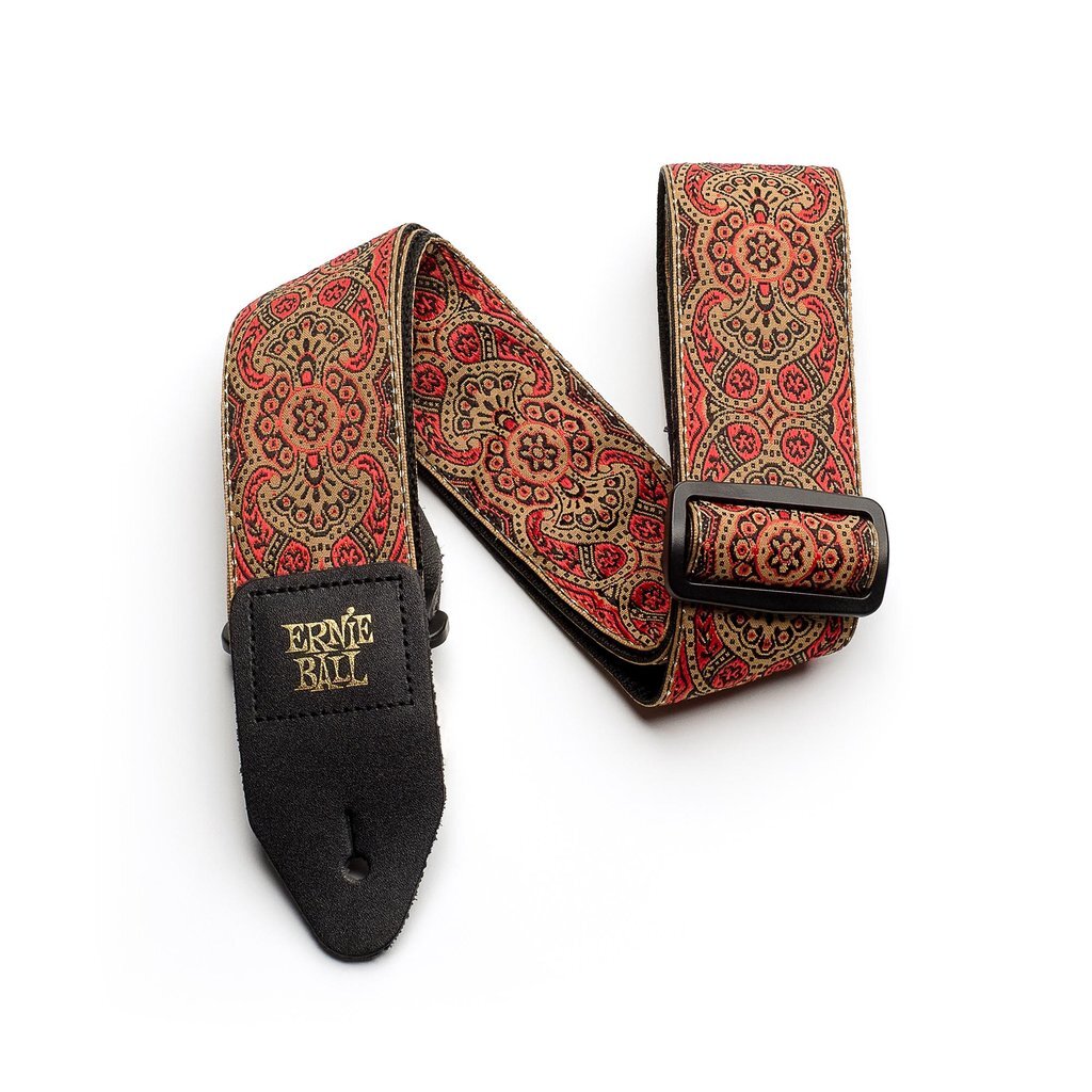 Ernie Ball Guitar Strap Crimson Paisley