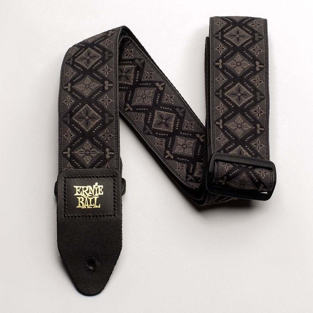 Ernie Ball Regal Black Jacquard Guitar Strap