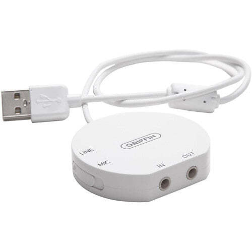 Griffin iMic Microphone/Line in USB Adaptor for Mac/PC