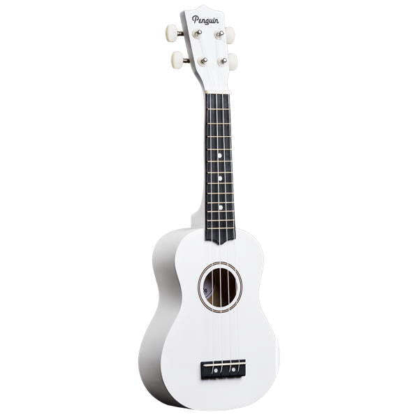 Amahi Penguin Soprano Ukulele White