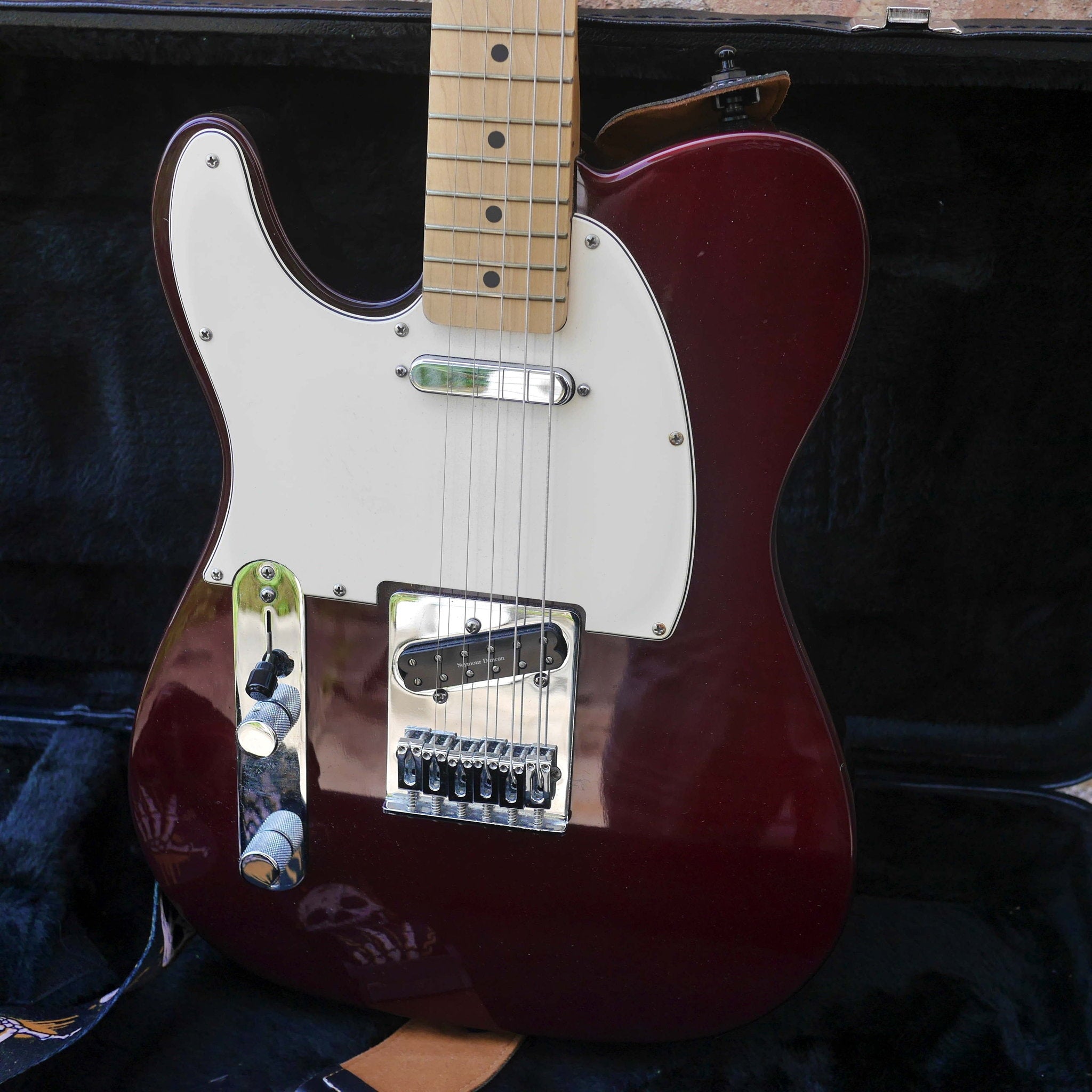 Standard Telecaster Left Handed 2003-2004 MN MDW MIM w/HSC Seymour Duncan