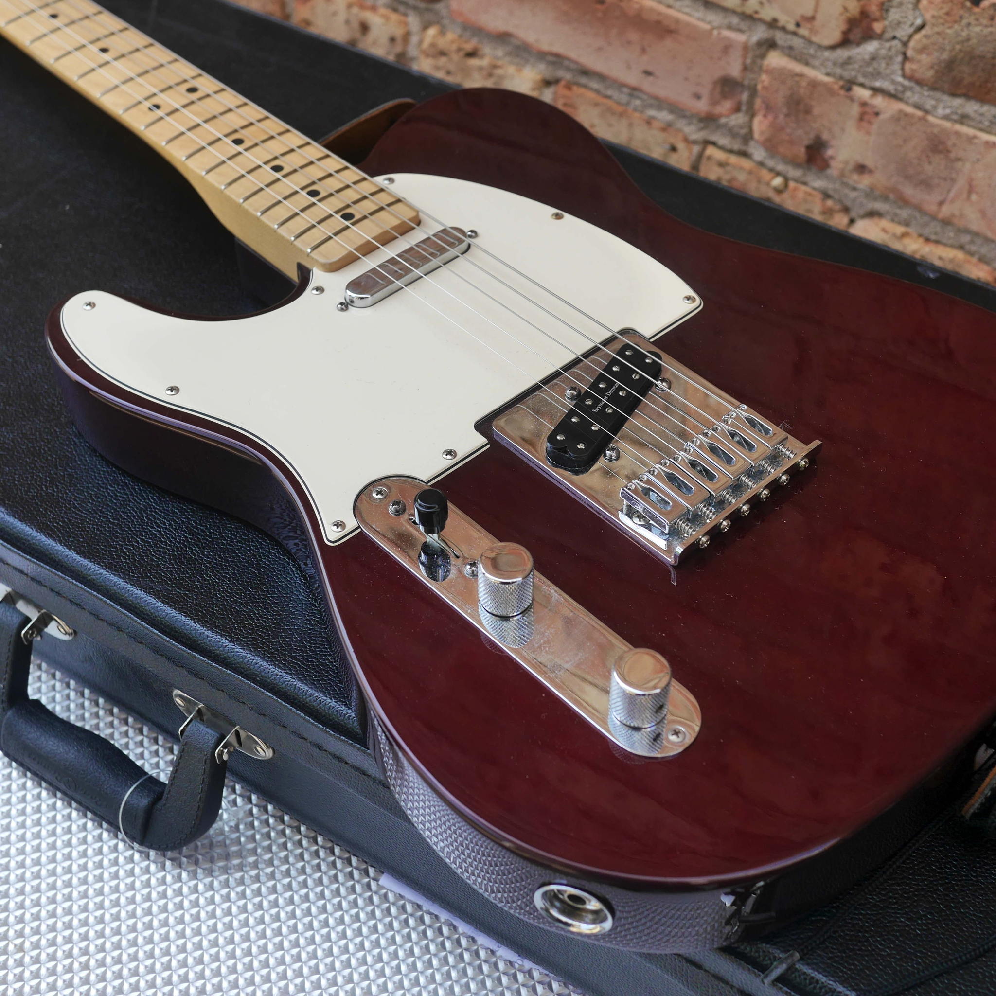Standard Telecaster Left Handed 2003-2004 MN MDW MIM w/HSC Seymour Duncan
