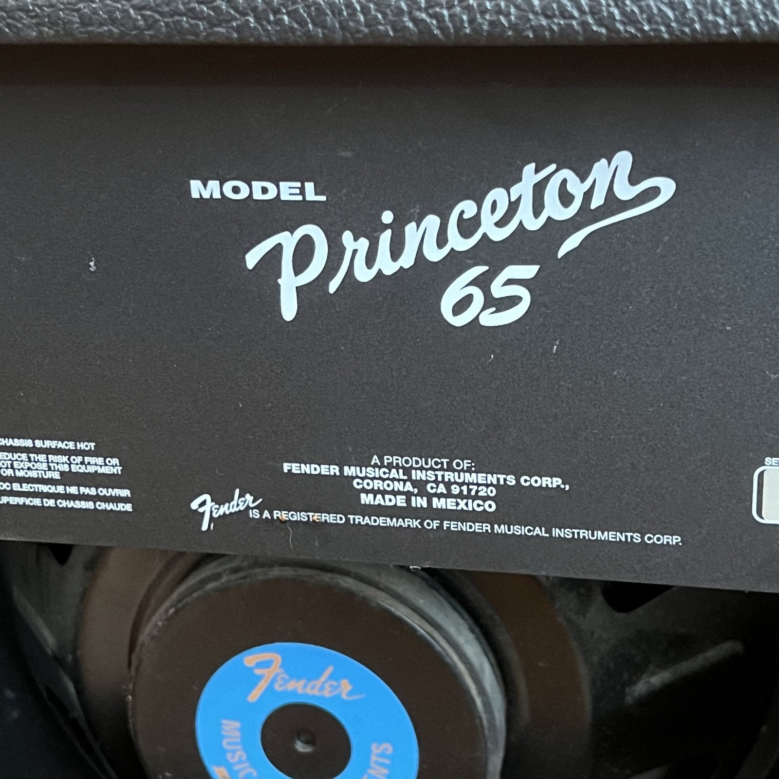 Fender Princeton 65 2-Channel 65-Watt 1x12" Solid State Guitar Combo 1999 - 2002 used