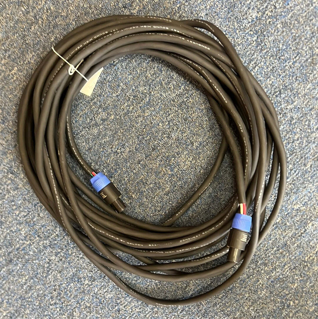 Conquest Sound High Definition Speaker Cable by Belden Speakon 50' (used)