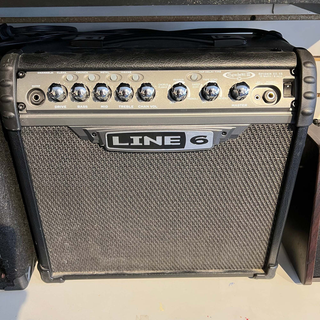 Line 6 Spider III 15 Watt Guitar Practice Amp (used)