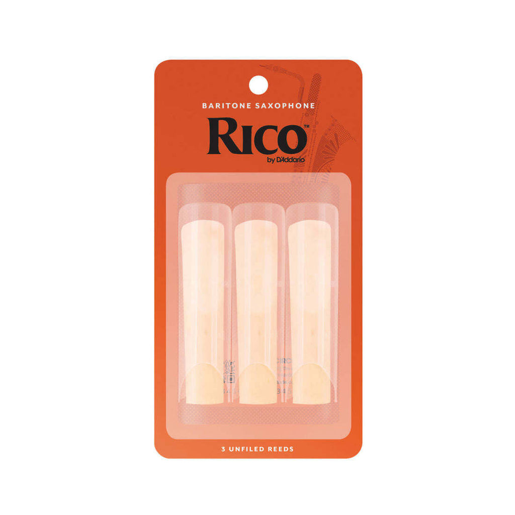 Rico Baritone Saxophone Reeds Strength 2 1/2 3-Pack