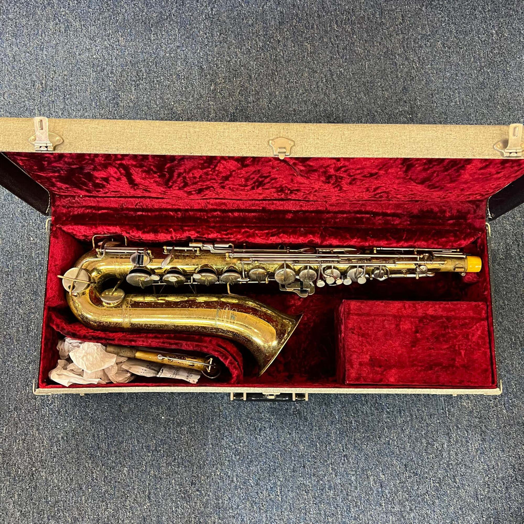 Buescher Aristocrat Tenor Saxophone 1960s Very Good