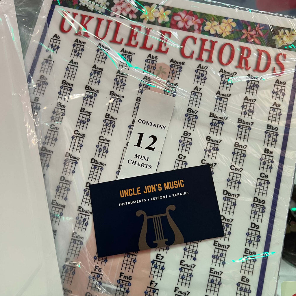 Walrus Productions Ukulele Chords Chart
