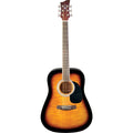 Jay Turser JJ45F Dreadnought Acoustic Guitar Tobacco Sunburst