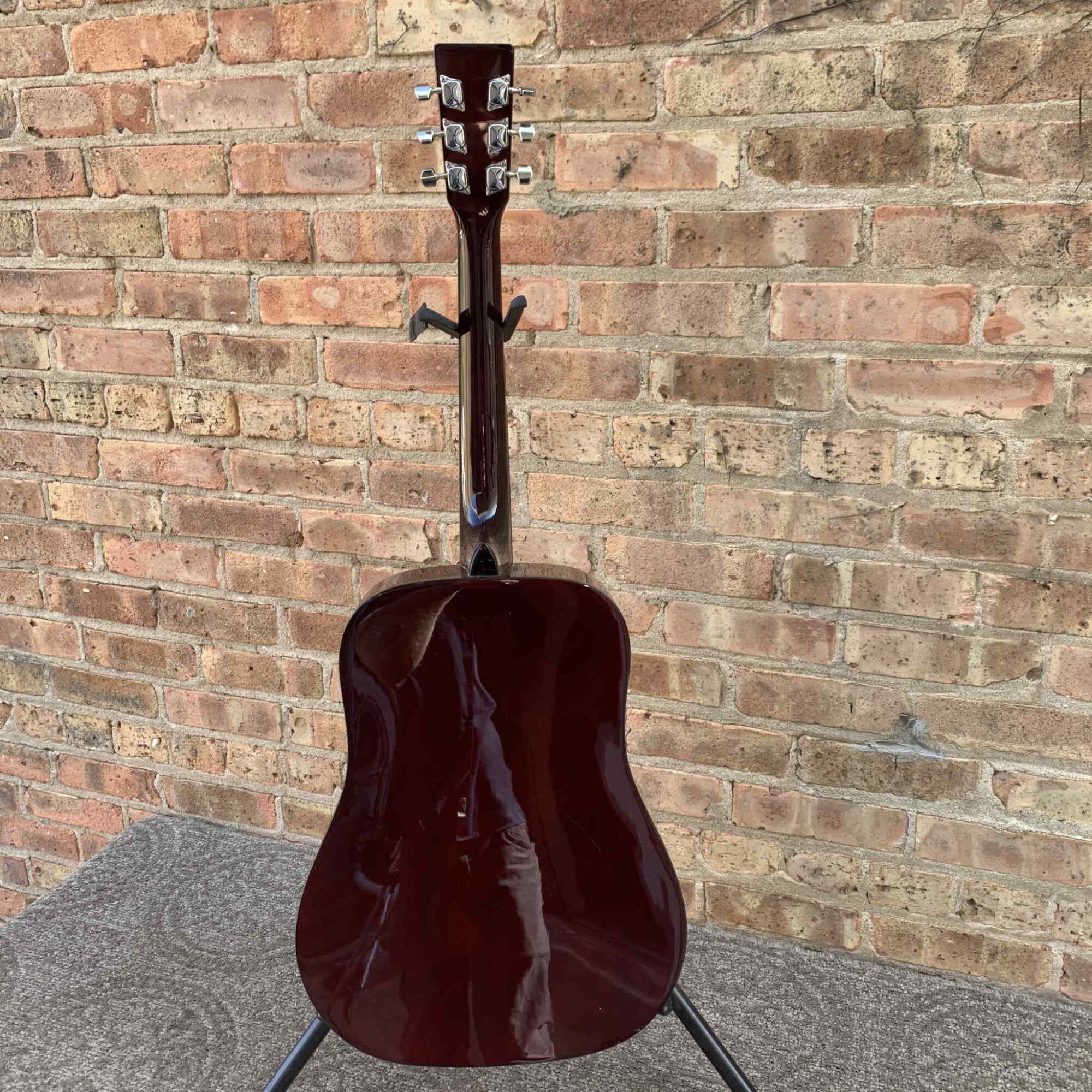 Johnson 3/4 Steel String Acoustic Guitar Red Burst