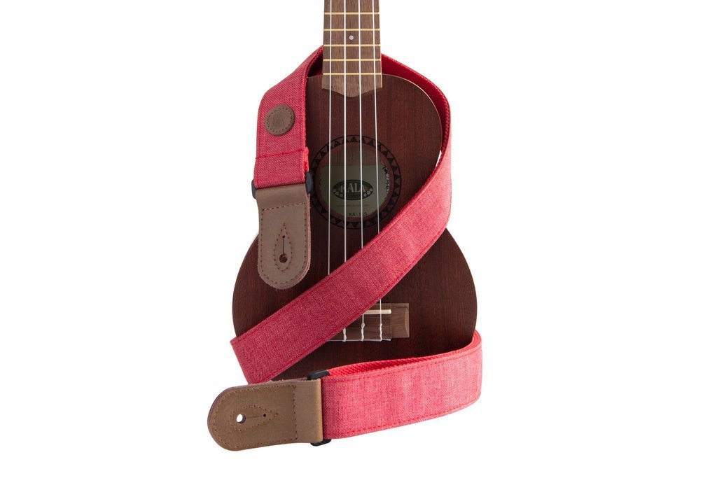 Kala Sonoma Coast Collection Deluxe Strap - Russian River Red