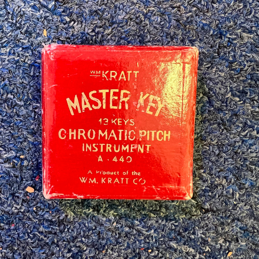 Vintage Kratt MK-2 Chromatic Pitch Pipe  plus 2 tuning forks