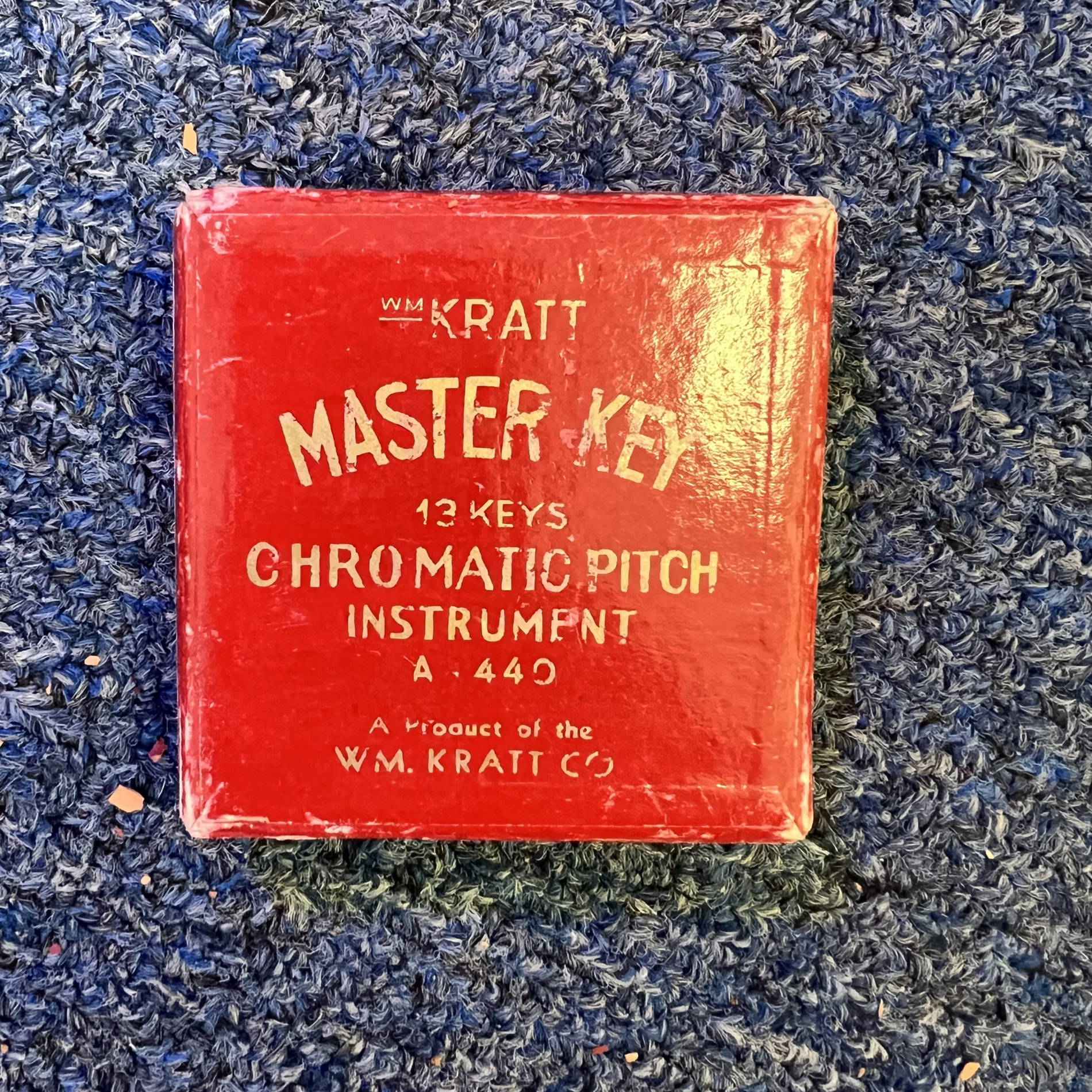 Vintage Kratt MK-2 Chromatic Pitch Pipe  plus 2 tuning forks
