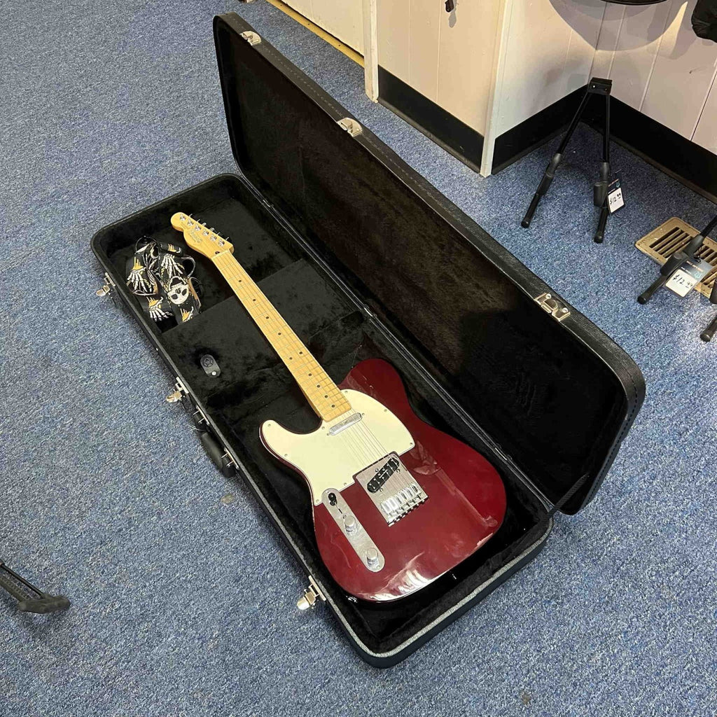 Fender Telecaster Left-Handed Midnight Wine 2003-2004 w/case (used)