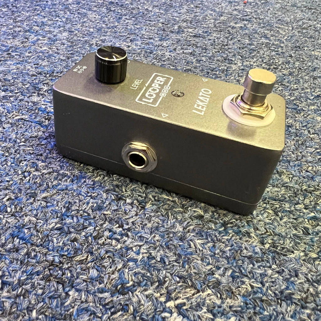 LEKATO Guitar Looper Effect Pedal Loop Pedal 5 Minutes Looping Time Looper Pedal ONE Looper Unlimited Overdubs