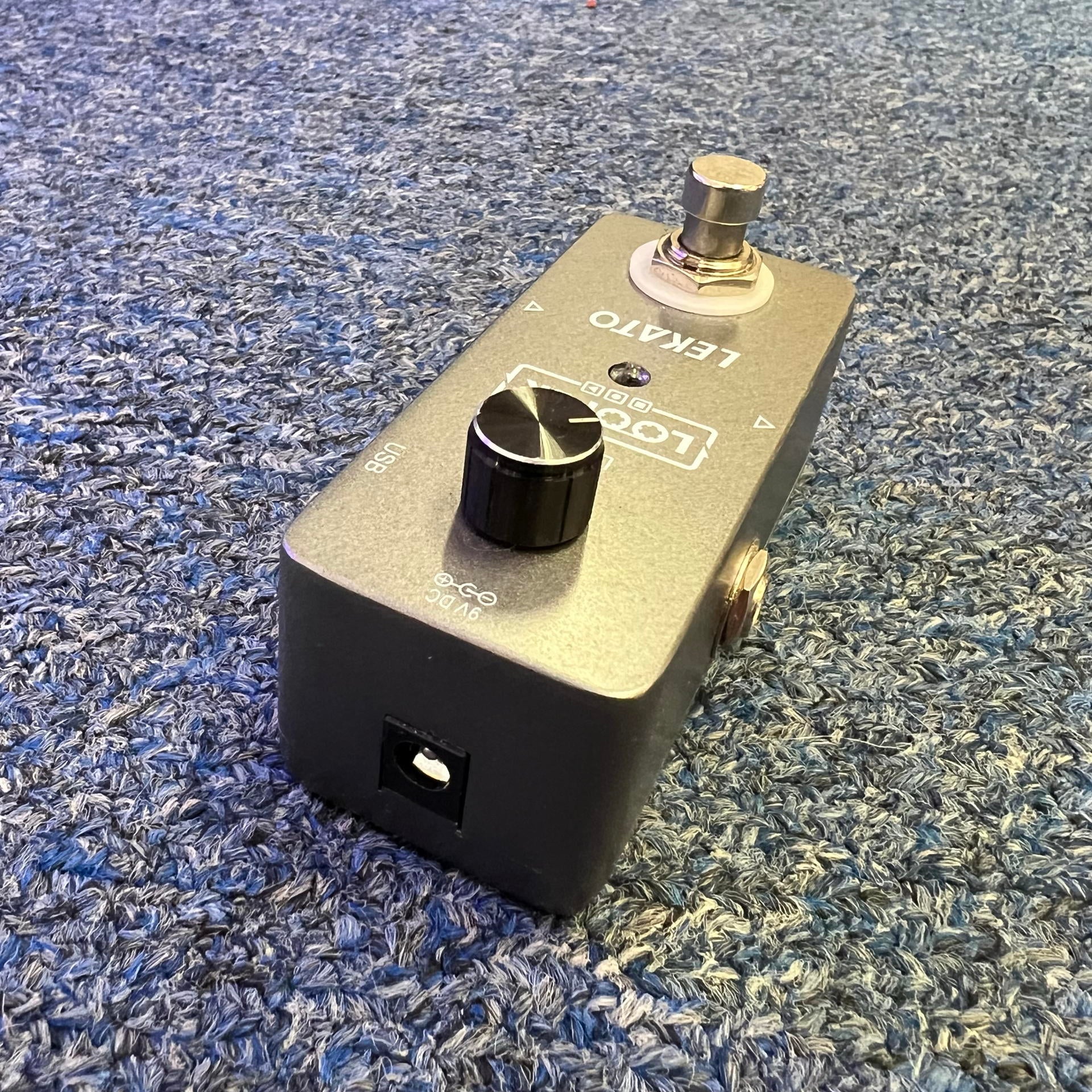 LEKATO Guitar Looper Effect Pedal Loop Pedal 5 Minutes Looping Time Looper Pedal ONE Looper Unlimited Overdubs