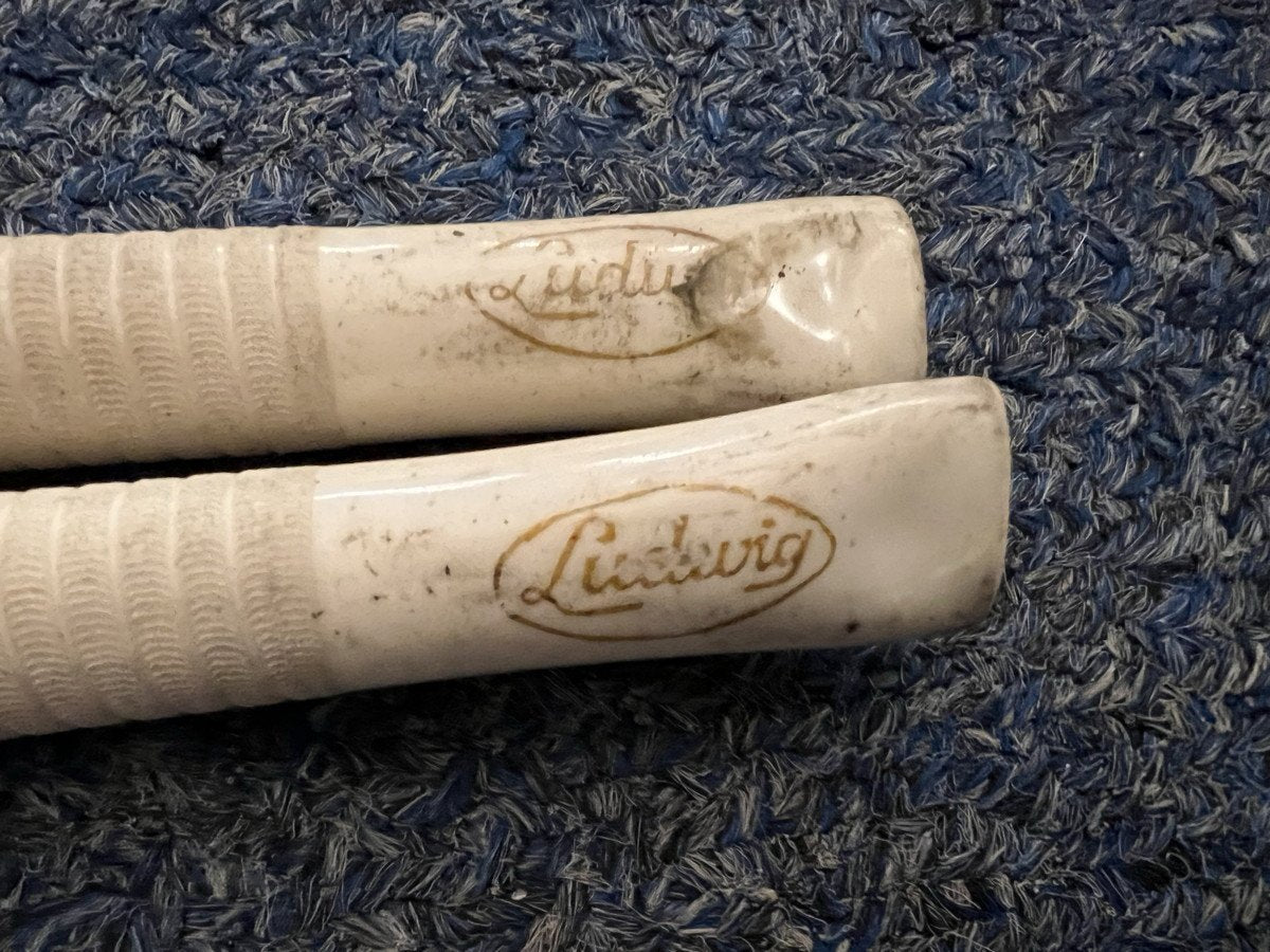 Ludwig Drum Wire Brushes retractable Vintage