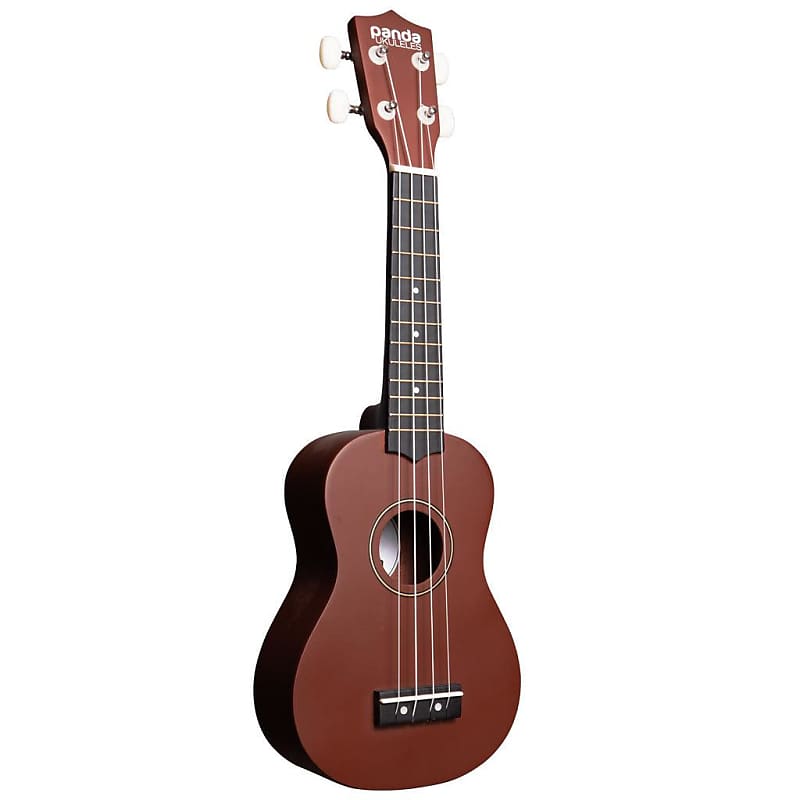 Amahi Panda Soprano Ukulele Choholate Chip Brown