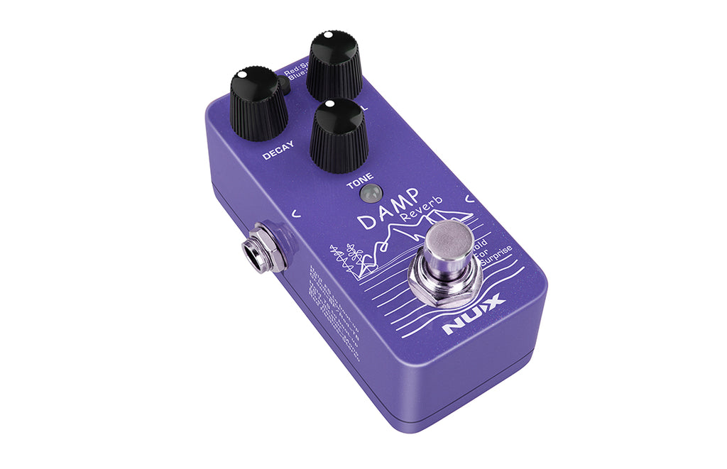NUX NRV-3 Damp Reverb Effects Pedal