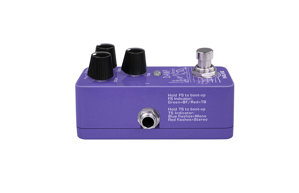 NUX NRV-3 Damp Reverb Effects Pedal