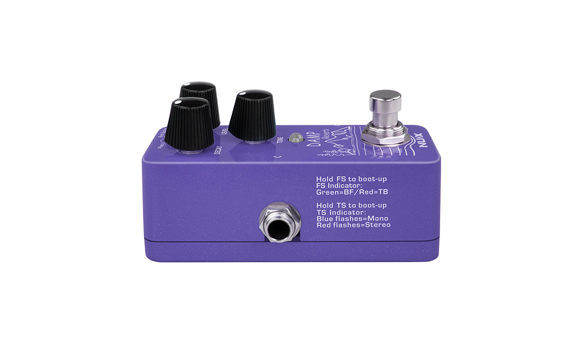 NUX NRV-3 Damp Reverb Effects Pedal