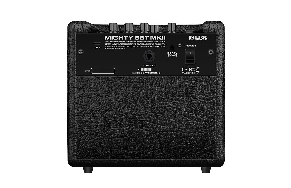 NUX Mighty 8BT MKII 8-watt Portable Modeling Amp