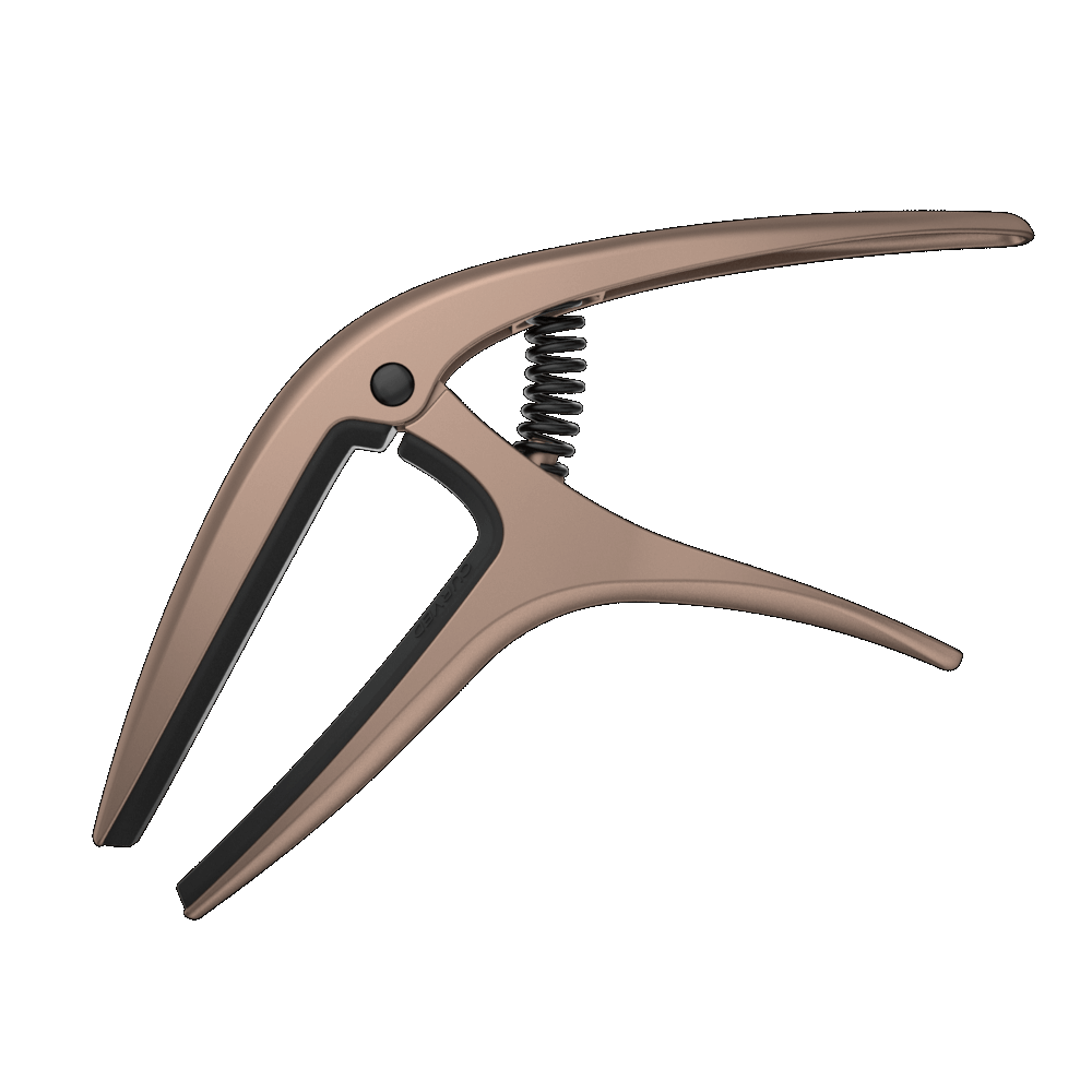 Ernie Ball Axis Dual Radius Capo – Pewter