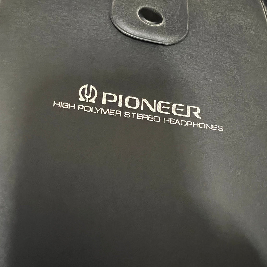 Pioneer SE-500 High Polymer Stereo Headphones Vintage 1981 Used