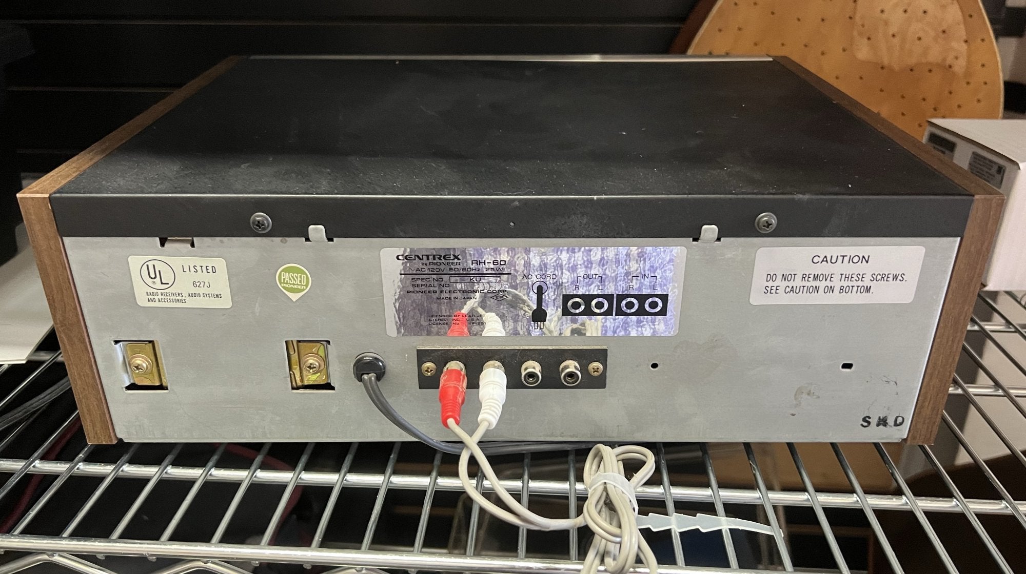 Pioneer Centrex RH-60 8-Track Player/Recorder AS-IS