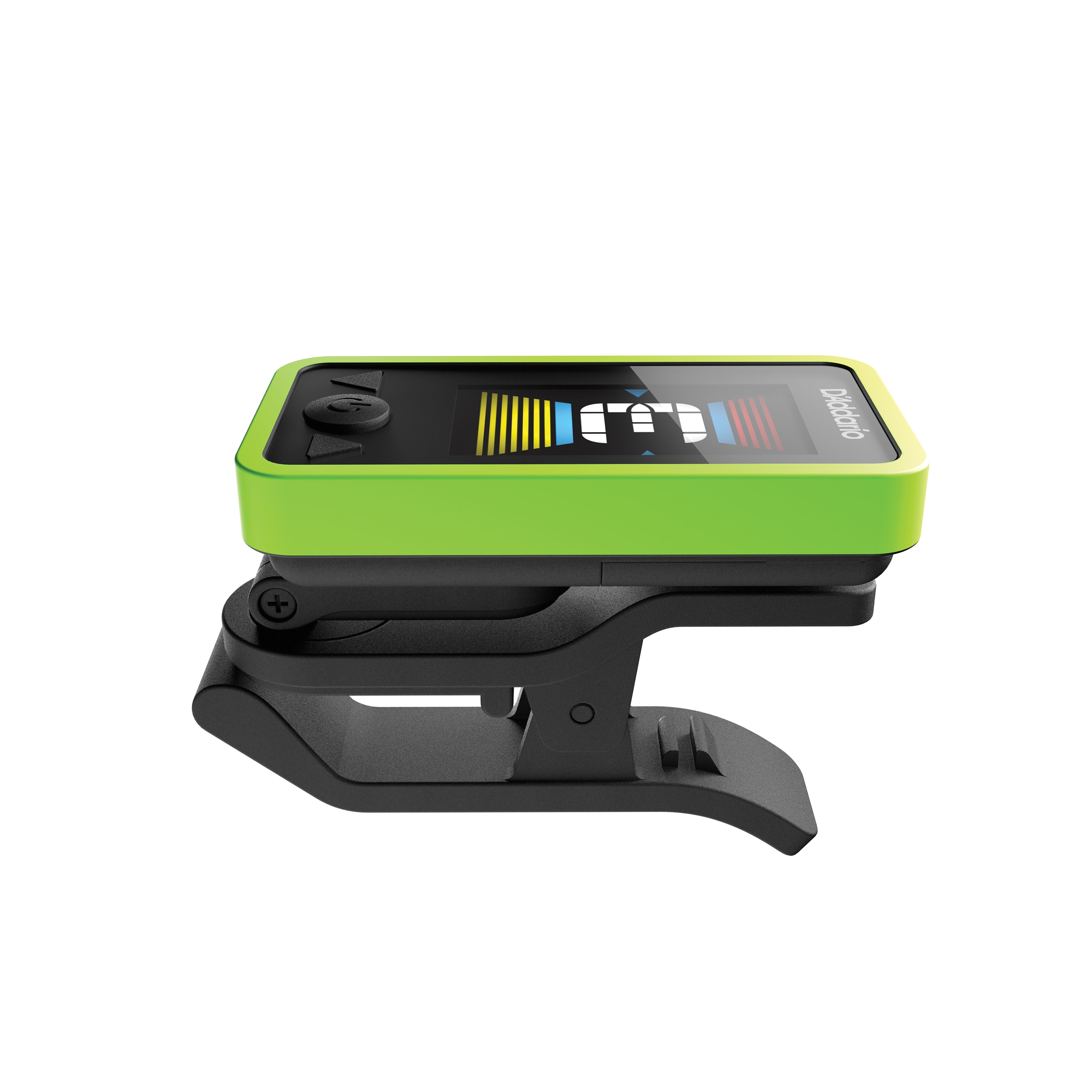 D'Addario Eclipse Headstock Guitar Tuner, Green