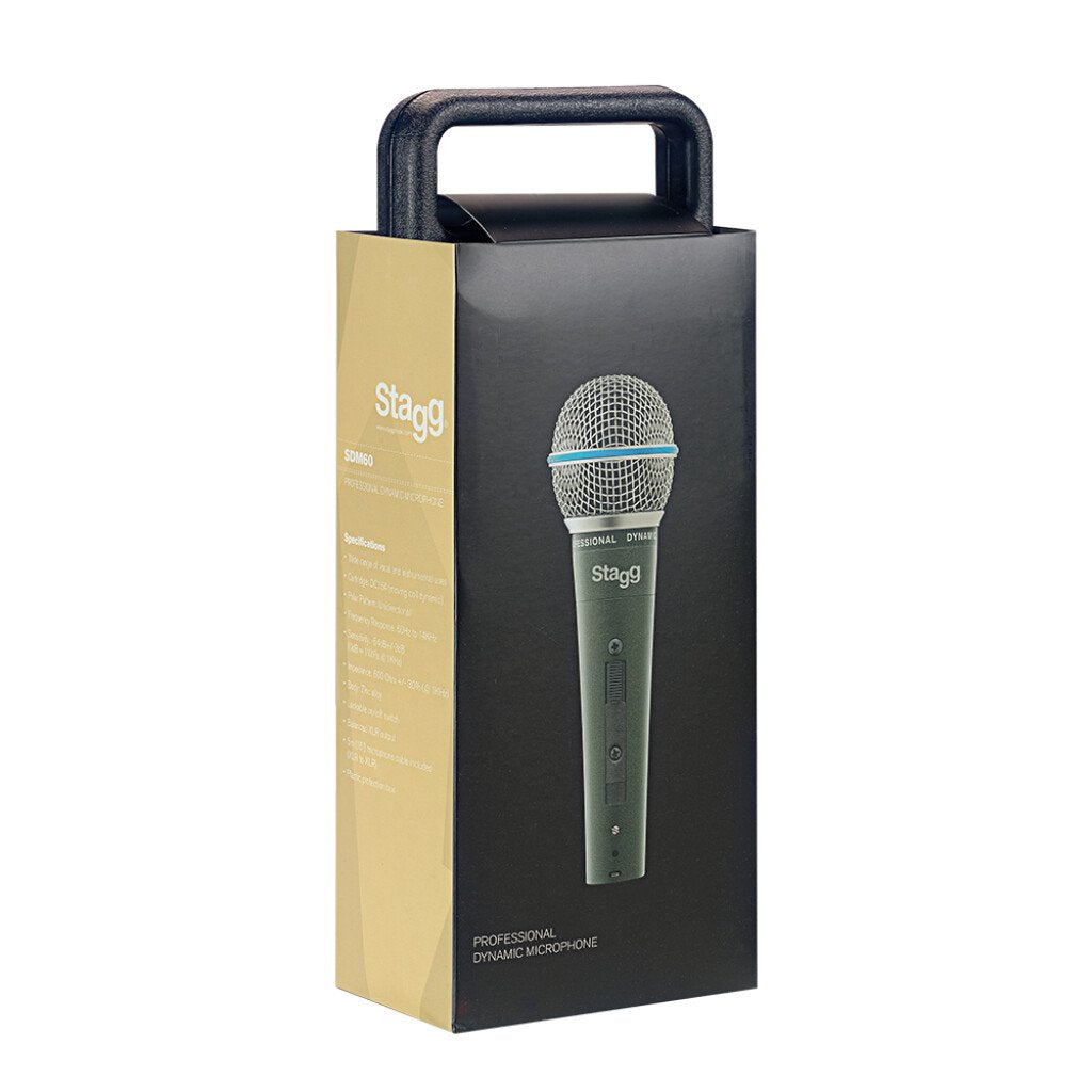 Stagg SDM60 Dynamic Microphone w/switch