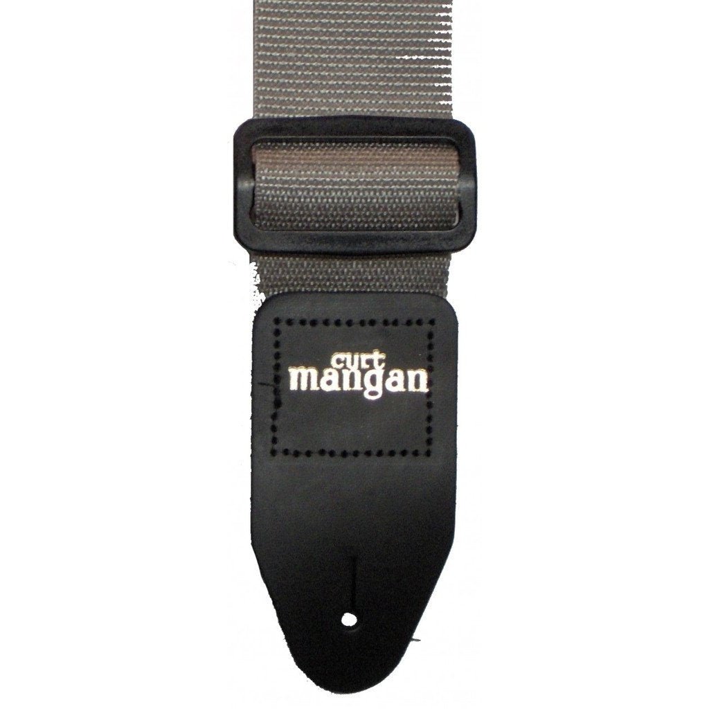 Curt Mangan Poly Guitar Strap Silver
