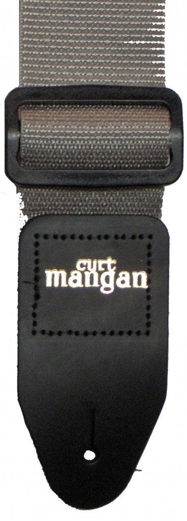 Curt Mangan Poly Guitar Strap Silver