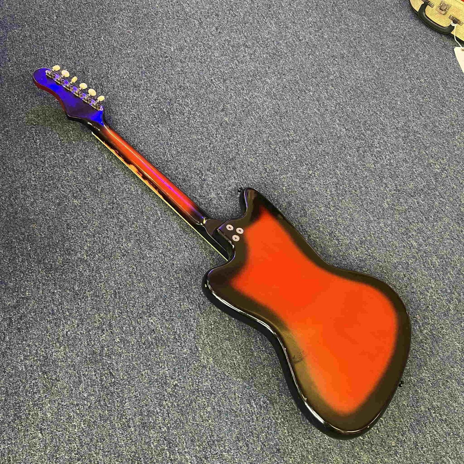 Silvertone 1478 Silhouette Electric Guitar 1960s Sunburst  w/case (used)