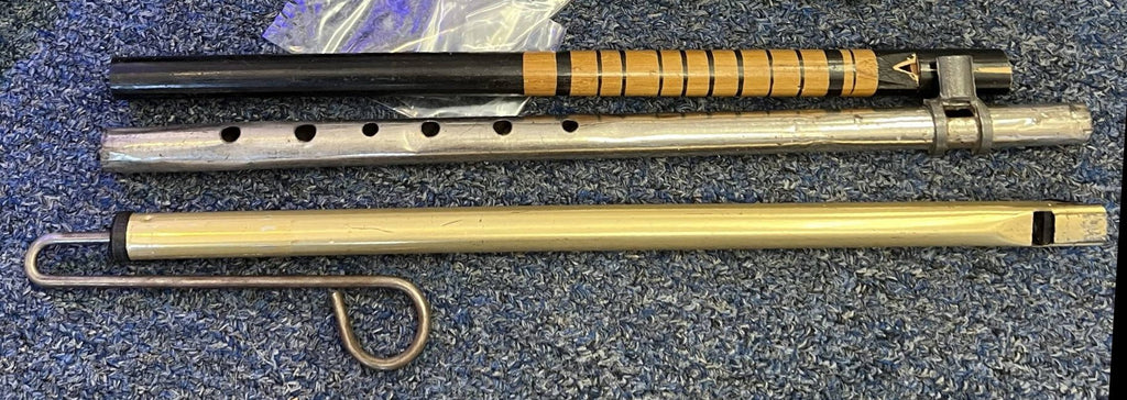 Slide Whistle , wooden and metal flute