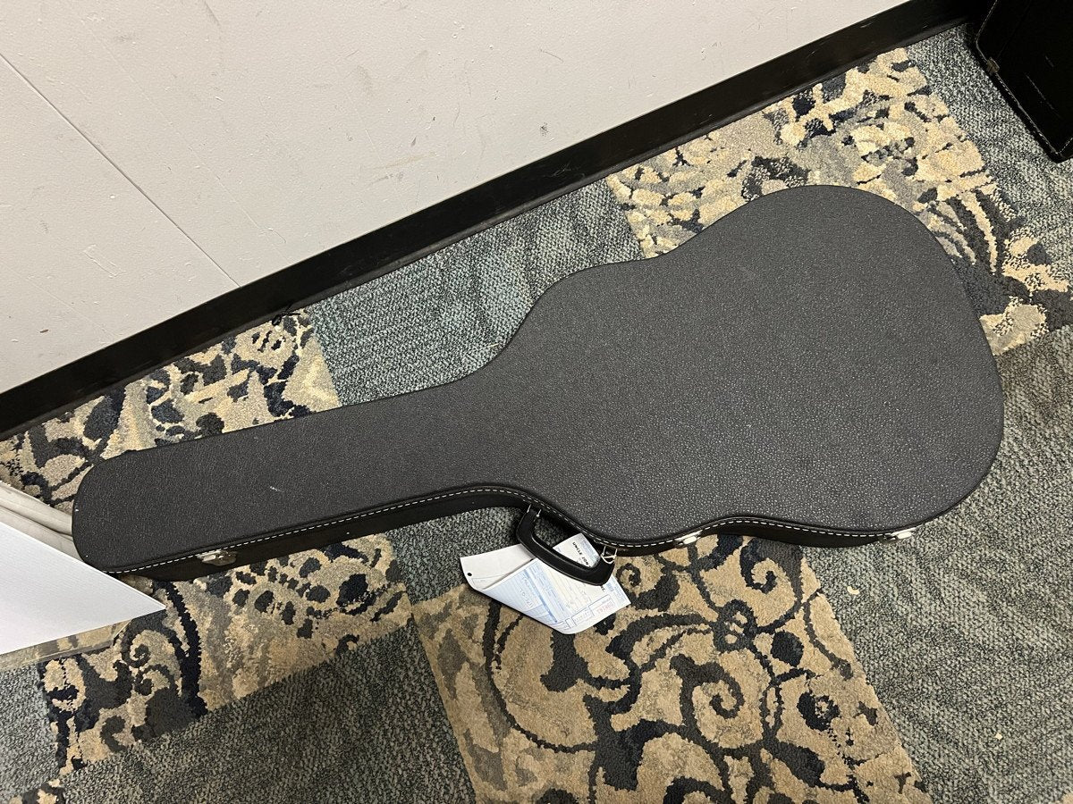 Takamine F-341 Acoustic Electric Guitar Black w/case 1983